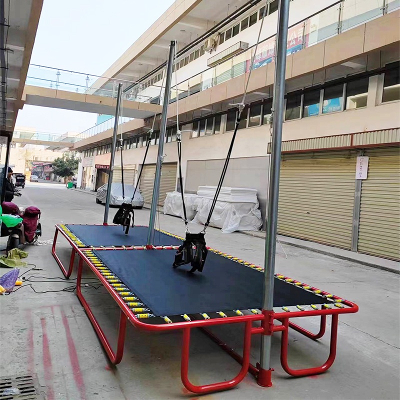 Two Jumpers Bungee Jumping