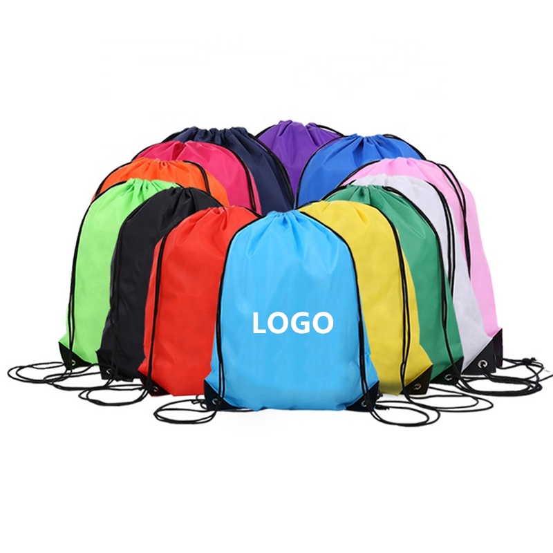 Polyester Drawstring Backpack Bag