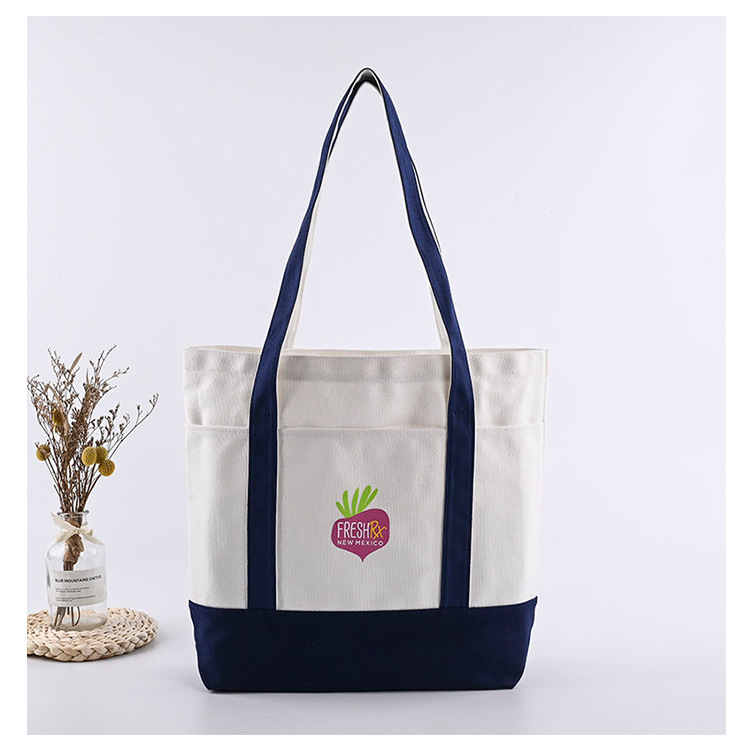 Zipper Canvas Bags