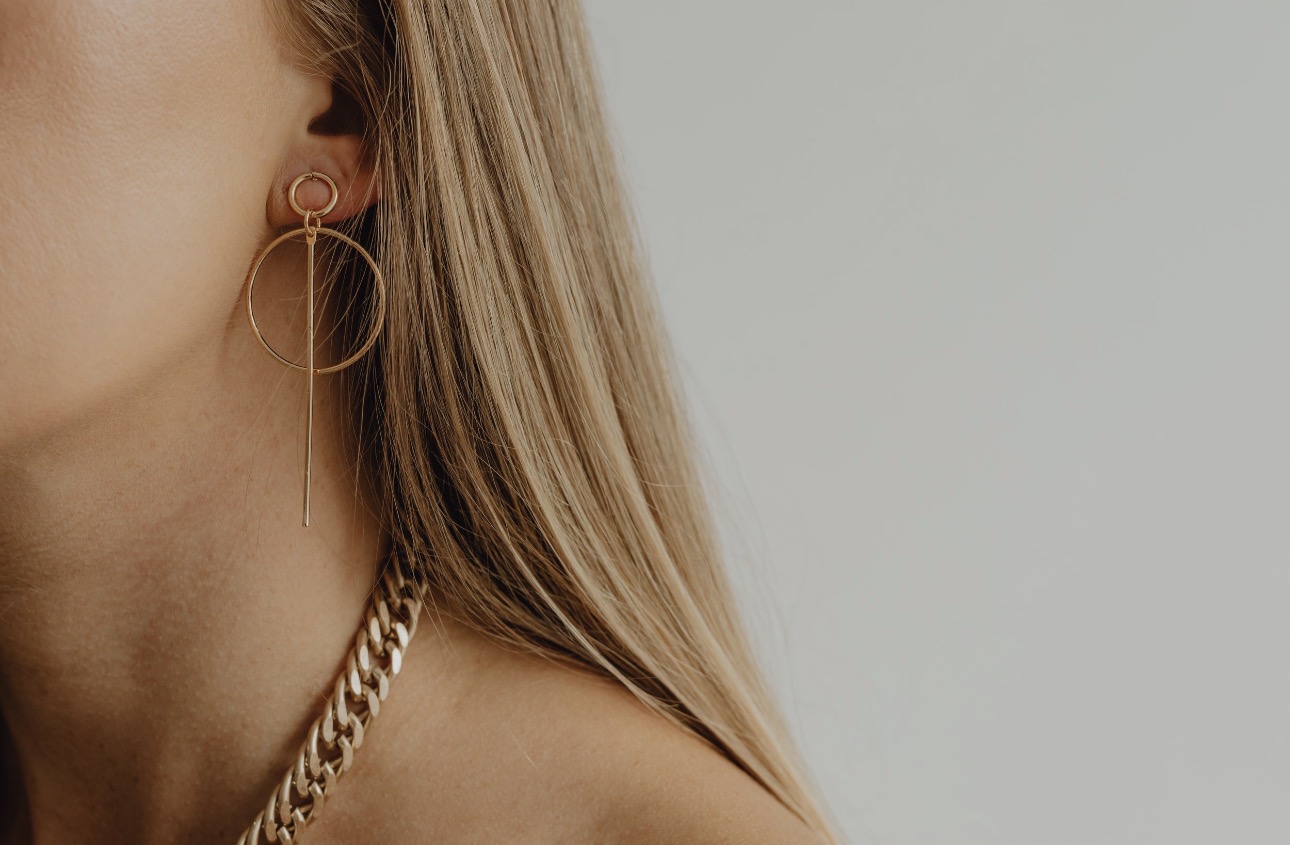 Hoop earrings