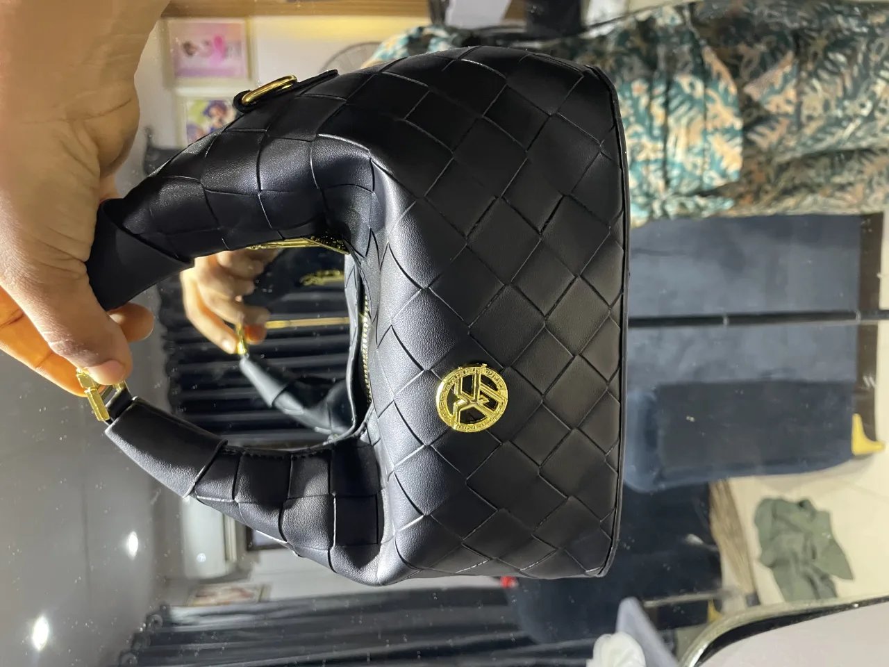 Woven Shoulder Bag