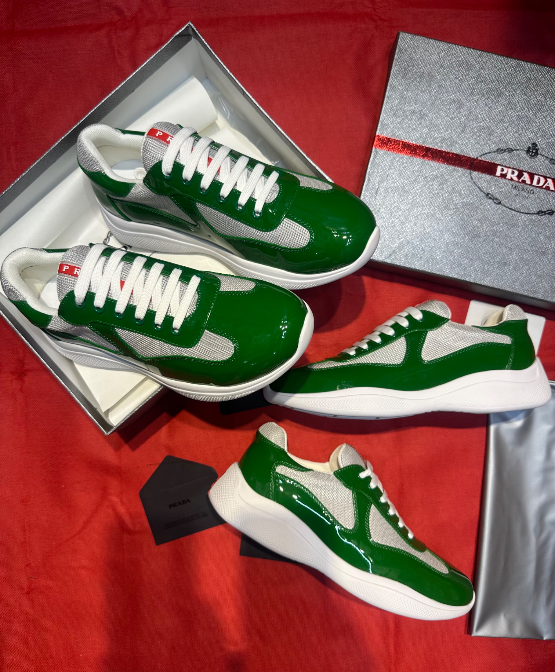 Prada Milano America Cup Sneakers